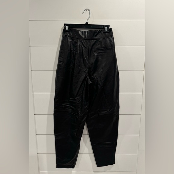 L’Academie black Kathryn leather pants - Picture 8 of 9